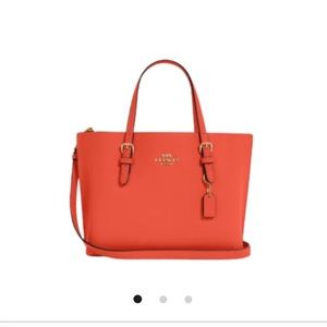 Coach Mollie Tote Mango C4084